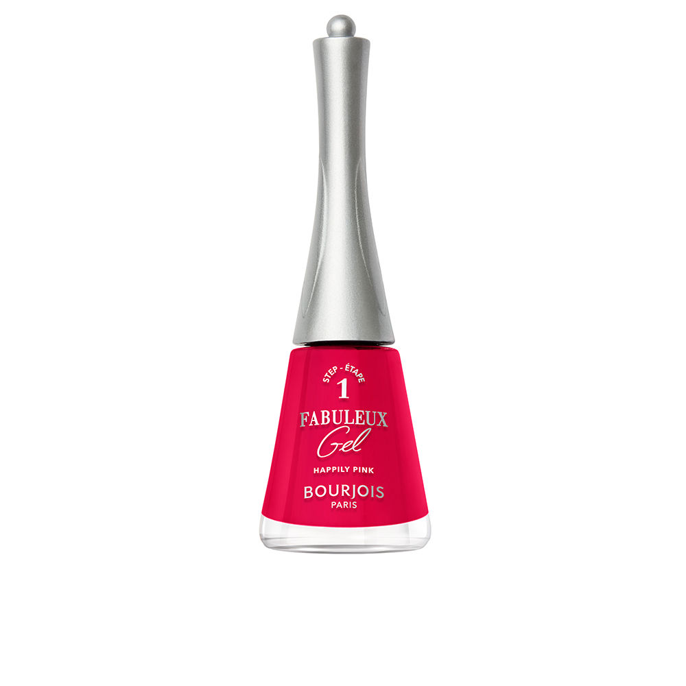 BOURJOIS  FABULEUX gel nail polish #260-happily pink 9 ml
