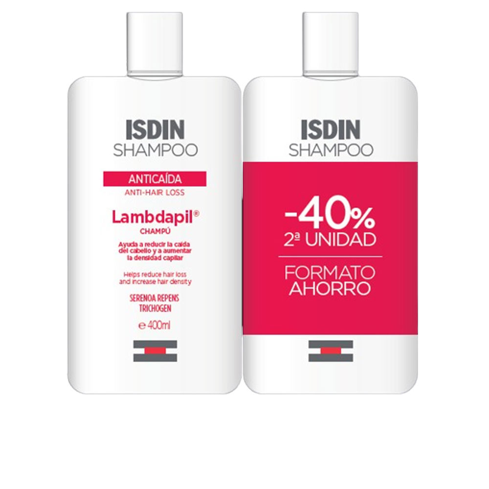 ISDIN  LAMBDAPIL anti-hair loss shampoo pack 2 x 400 ml