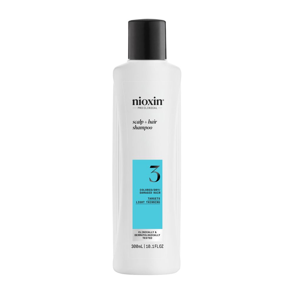 NIOXIN  SYSTEM 3 - Shampoo - Dyed and Damaged Hair with Mild Weakening 300 ml