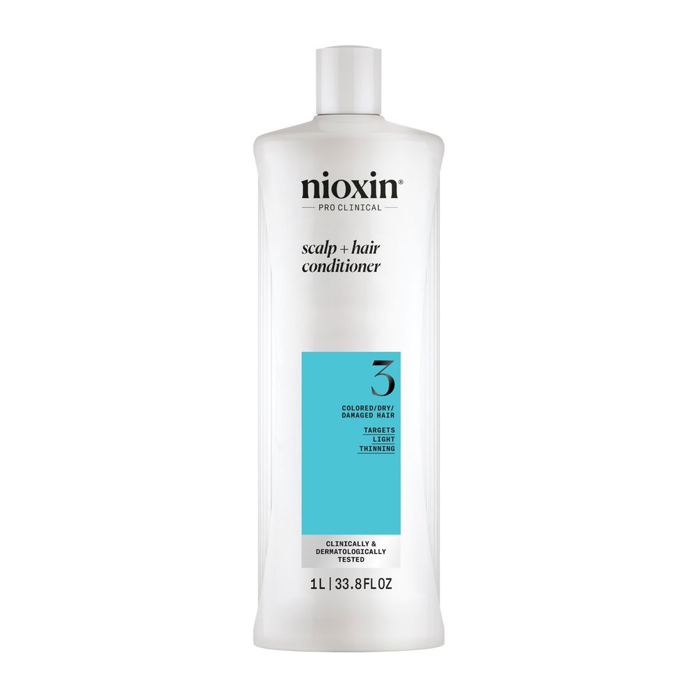 NIOXIN  SYSTEM 3 - Conditioner - Dyed and Damaged Hair with Mild Weakening 1000 ml