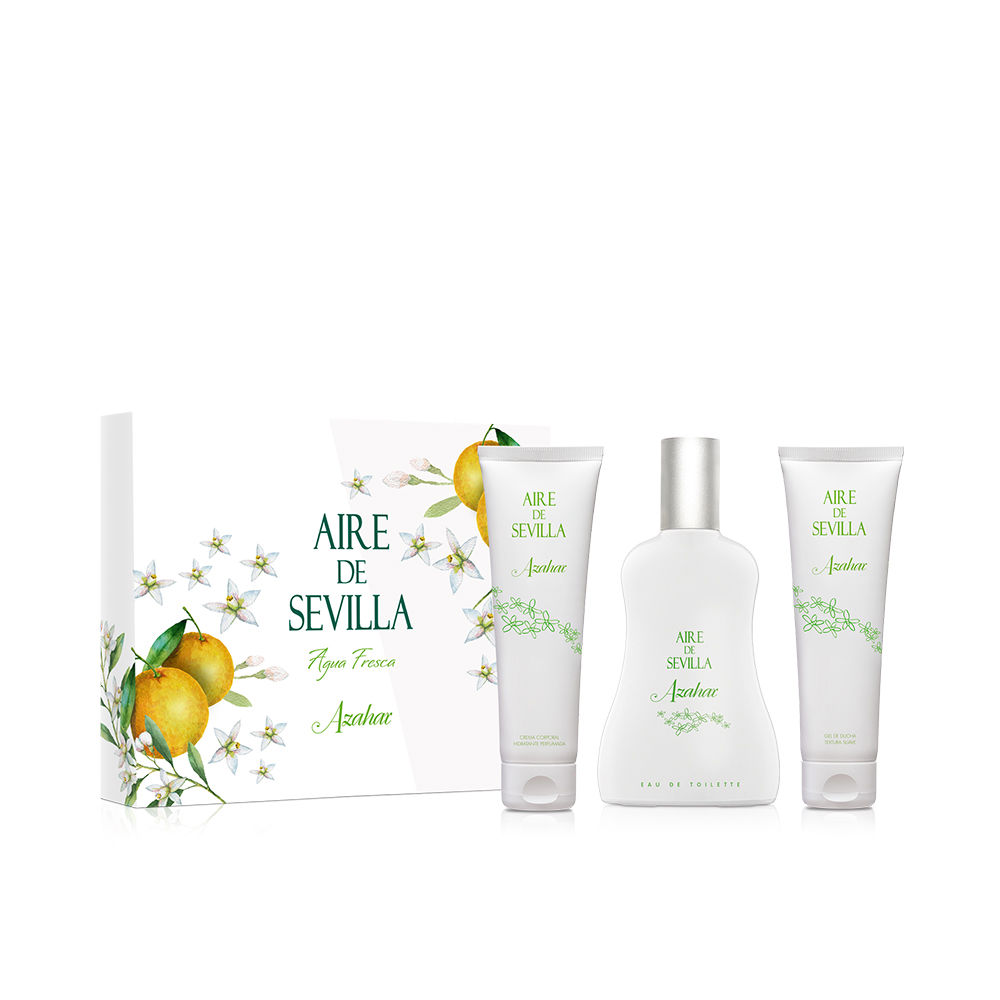 AIRE SEVILLA  SEVILLE AIR FRESH ORANGE BLOSSOM WATER CASE 3 pcs