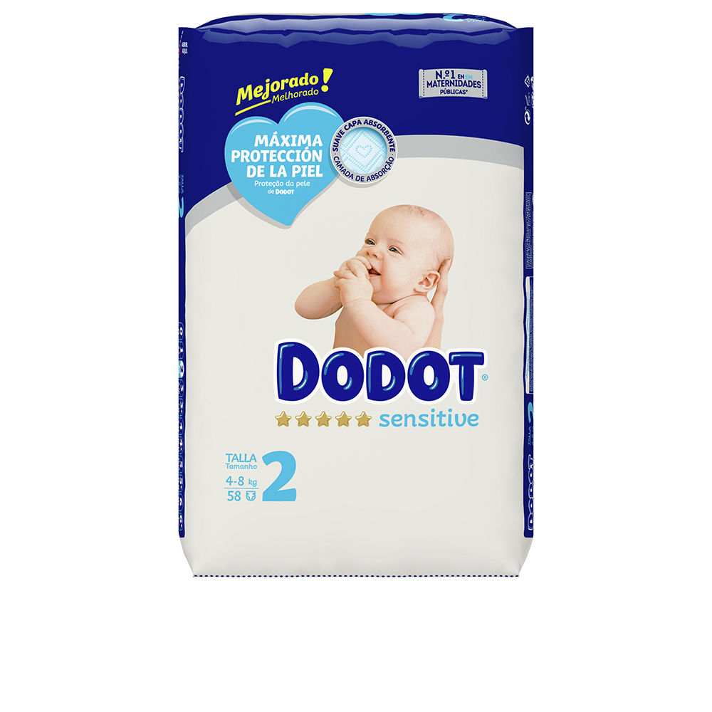 DODOT  DODOT SENSITIVE RN size 2 diapers 4-8 kg 58 u
