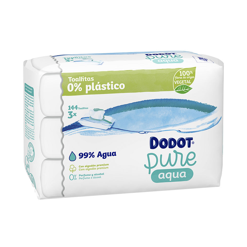 DODOT  DODOT PURE TOTAL CARE 99% water wet wipes 144 u