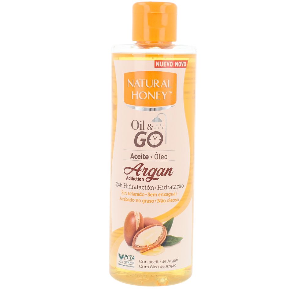 NATURAL HONEY  ELIXIR DE ARGAN OIL & GO aceite corporal 250 ml