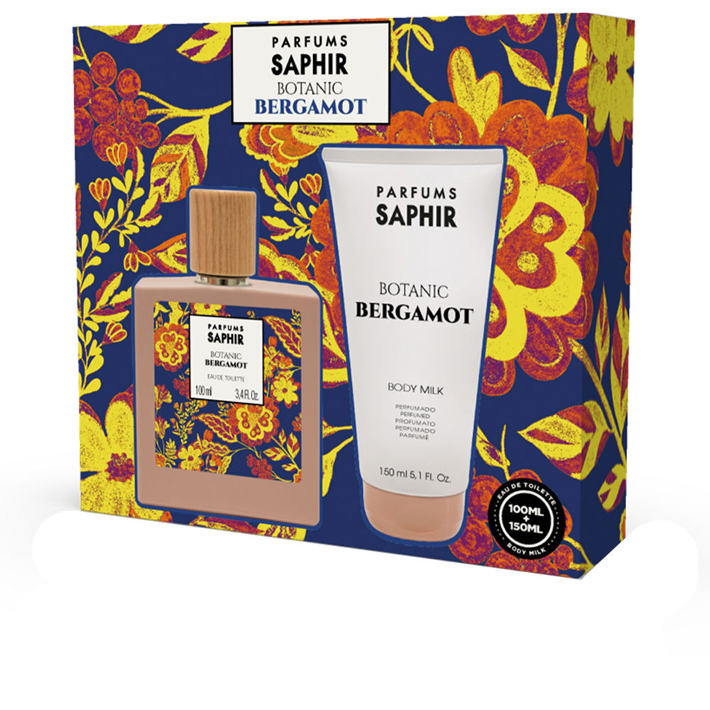 PARFUMS SAPHIR  BOTANIC BERGAMOT CASE 2 pcs