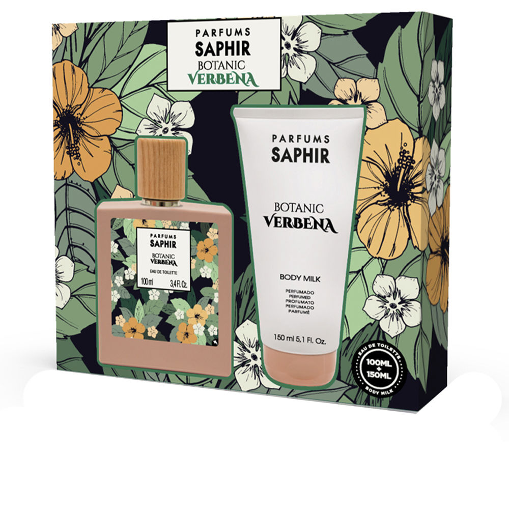 PARFUMS SAPHIR  BOTANIC VERBENA CASE 2 pcs