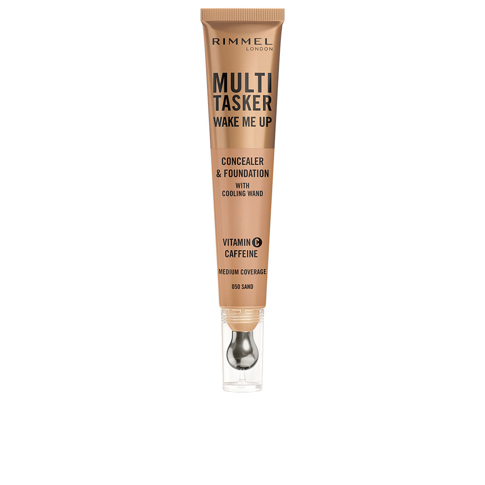 RIMMEL LONDON  MULTITASKER WAKE ME UP concealer and foundation #Sand 20 ml