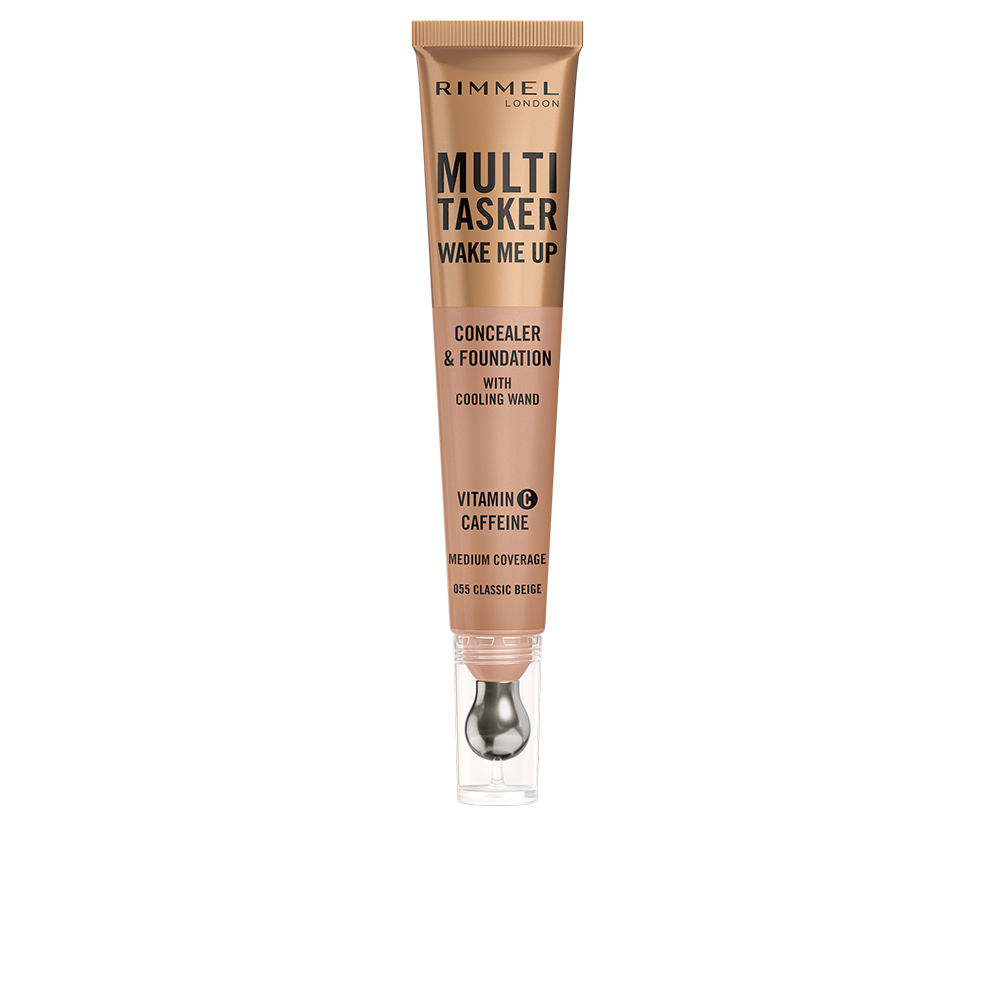 RIMMEL LONDON  MULTITASKER WAKE ME UP concealer and foundation #Classic Beige 20 ml