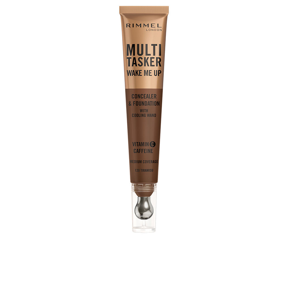 RIMMEL LONDON  MULTITASKER WAKE ME UP concealer and foundation #Tiramisu 20 ml