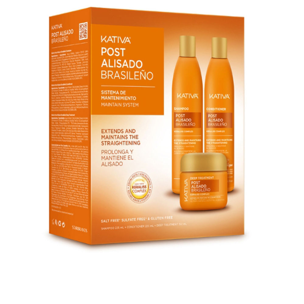 KATIVA  KATIVA PROFESIONAL POST ALISADO BRASILEÑO LOTE 3 pz