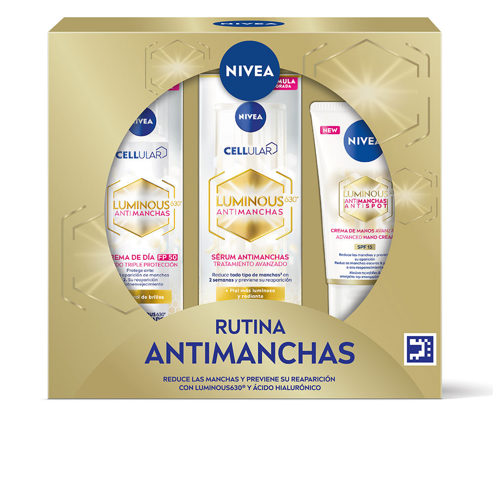 NIVEA  LUMINOUS 630º ANTI-STAIN CASE 3 pcs