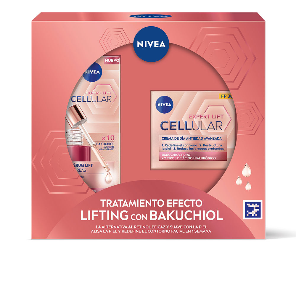 NIVEA  LIFTING EFFECT TREATMENT WITH BAKUCHIOL CASE 2 pcs