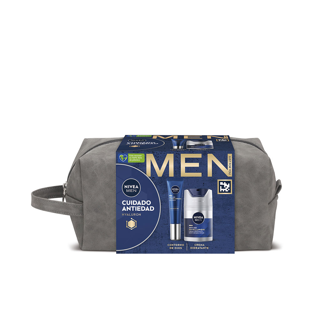 NIVEA  MEN'S TOILETRY BAG ANTI-AGING CARE CASE 3 pcs