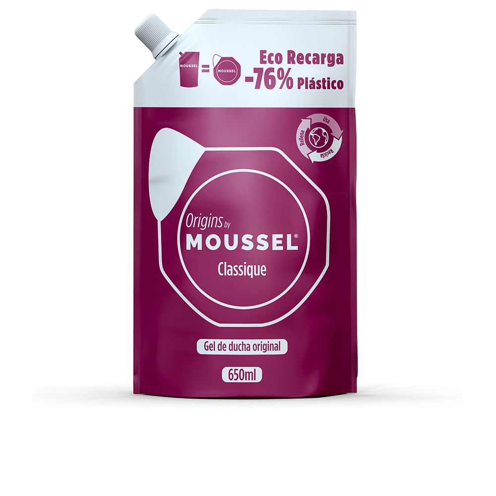 MOUSSEL  MOUSSEL CLASSIQUE original shower gel recharge 650 ml