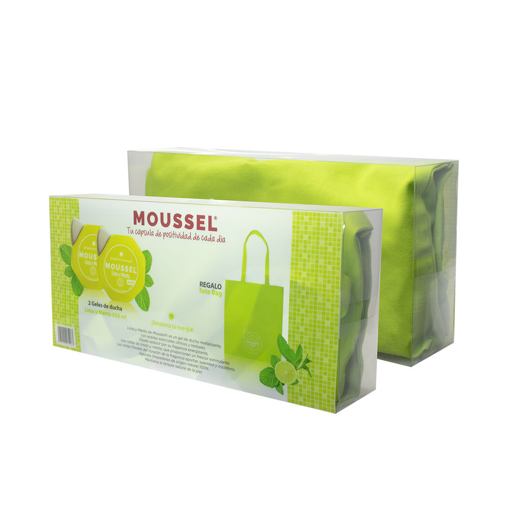 MOUSSEL  MOUSSEL LIME AND MINT SHOWER GEL CASE 3 pcs
