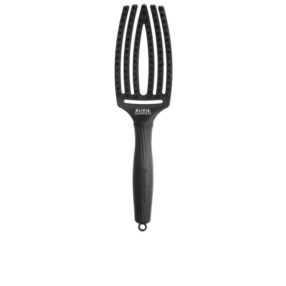 OLIVIA GARDEN  FINGERBRUSH BOAR & NYLON FULL BLACK #M 1 u