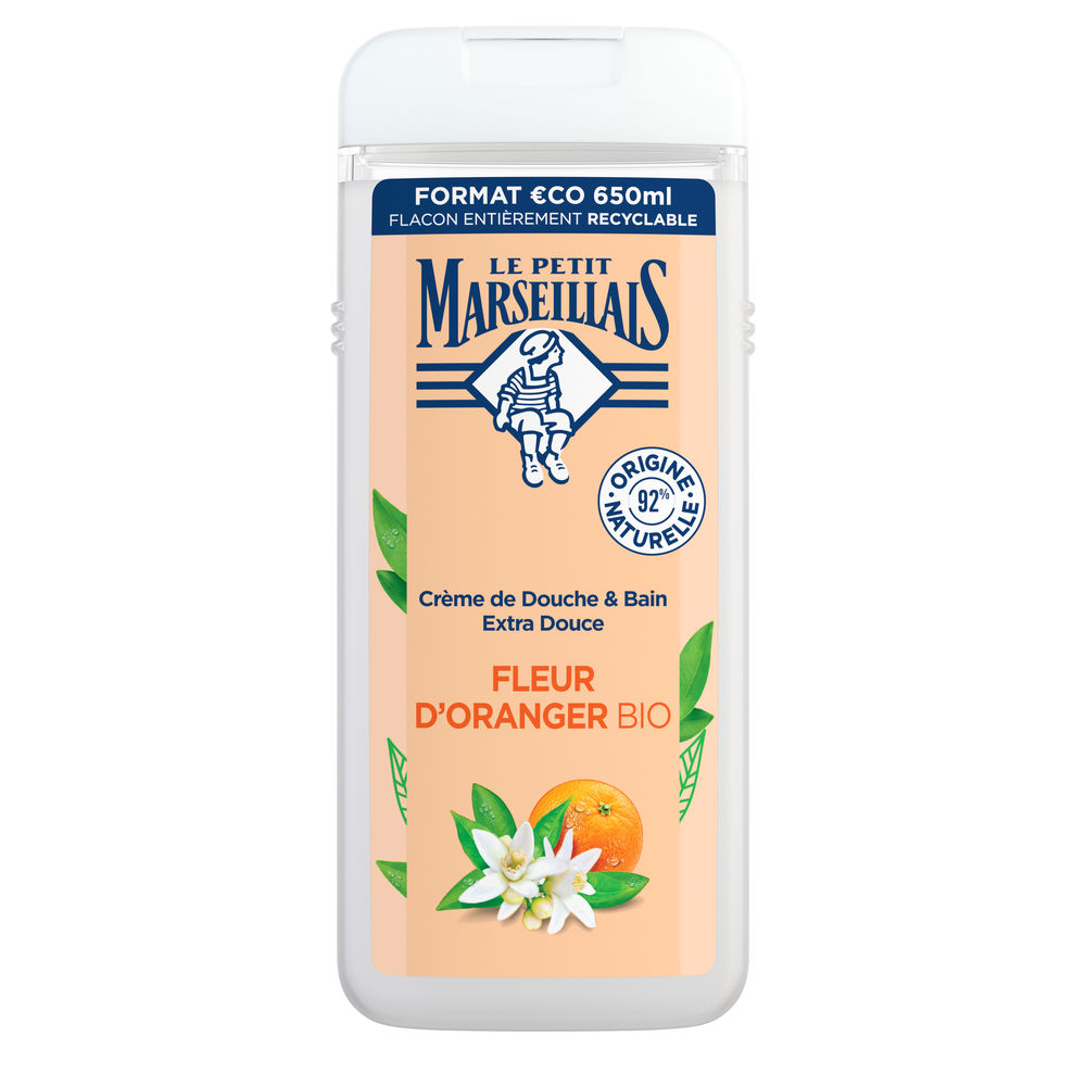 LE PETIT MARSEILLAIS  LE PETIT MARSEILLAIS orange blossom bath gel 650 ml