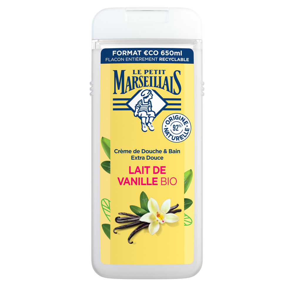 LE PETIT MARSEILLAIS  LE PETIT MARSEILLAIS vanilla milk bath gel 650 ml