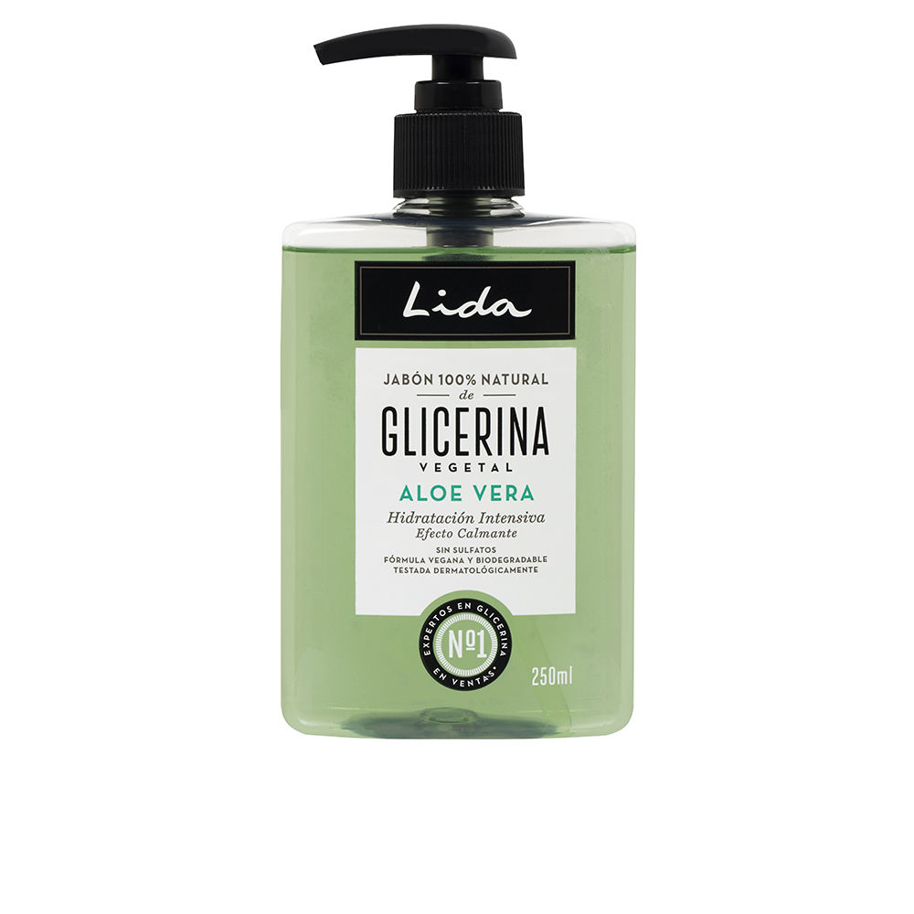 LIDA  LIDA 100% NATURAL SOAP hands glycerin and aloe vera 250 ml