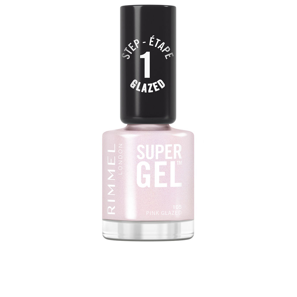 RIMMEL LONDON  SUPER GEL nail polish #105-Pink Glazed 12 ml