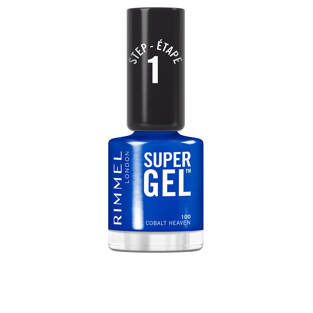 RIMMEL LONDON  SUPER GEL nail polish #100-Cobalt Heaven 12 ml