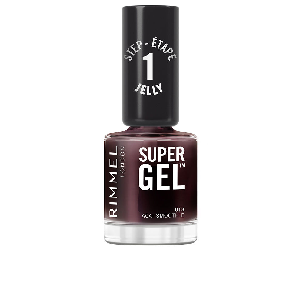 RIMMEL LONDON  SUPER GEL esmalte de uñas #13-Acai Smoothie 12 ml
