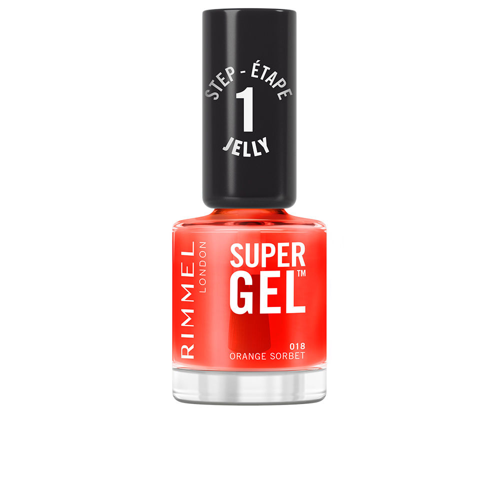 RIMMEL LONDON  SUPER GEL esmalte de uñas #18-Orange Sorbet 12 ml