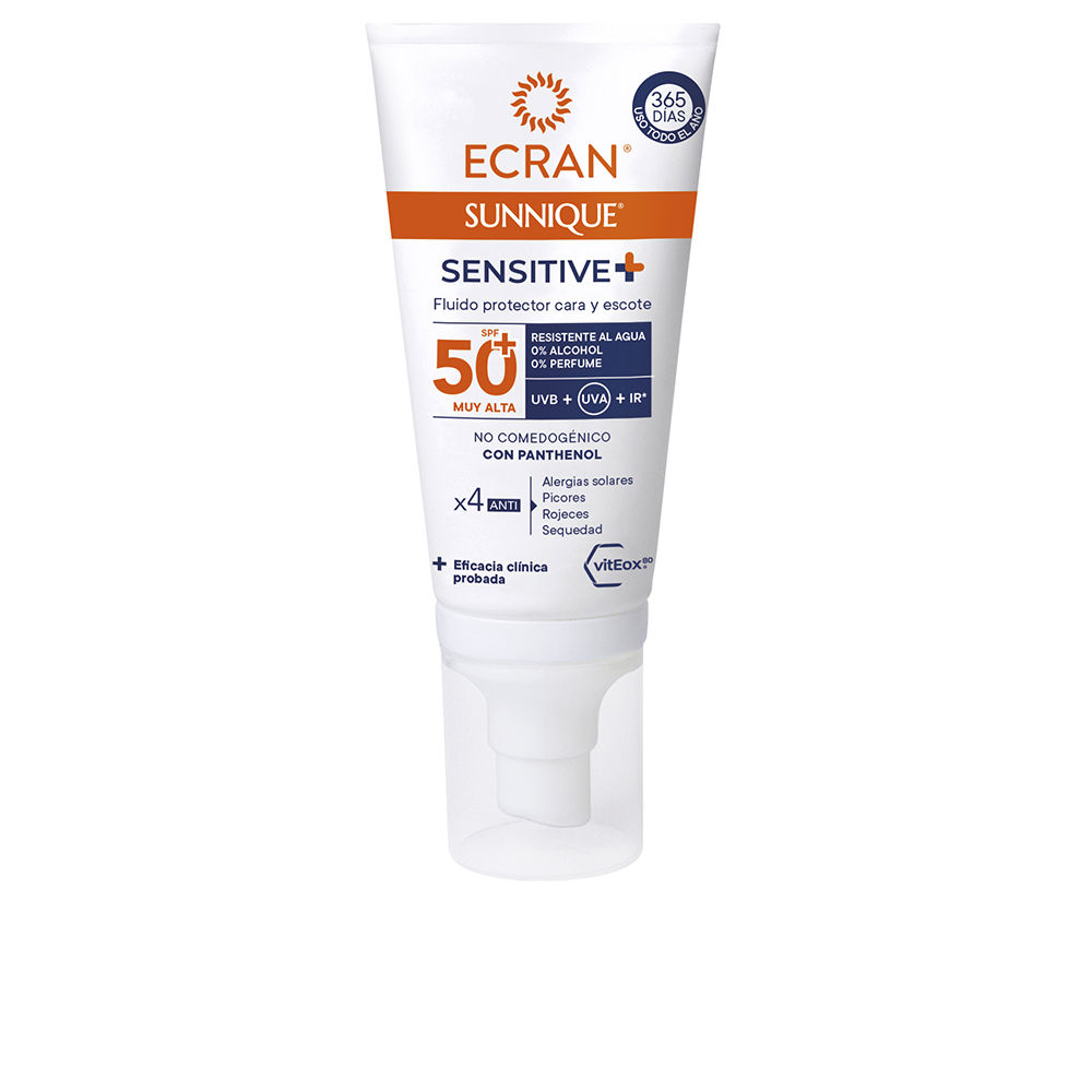 ECRAN  ECRAN SUNNIQUE SENSITIVE facial SPF50+ 50 ml