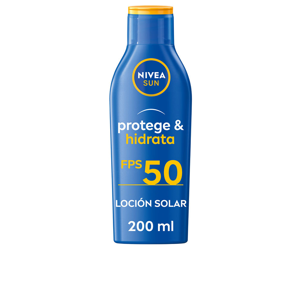 NIVEA  SUN PROTECTS & MOISTURIZES lotion SPF50+ 200 ml