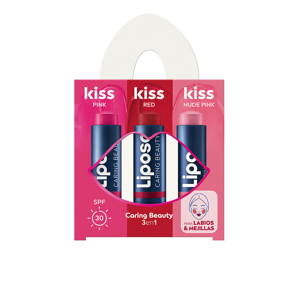 LIPOSAN  KISS KISS KISS PACK 3 pcs