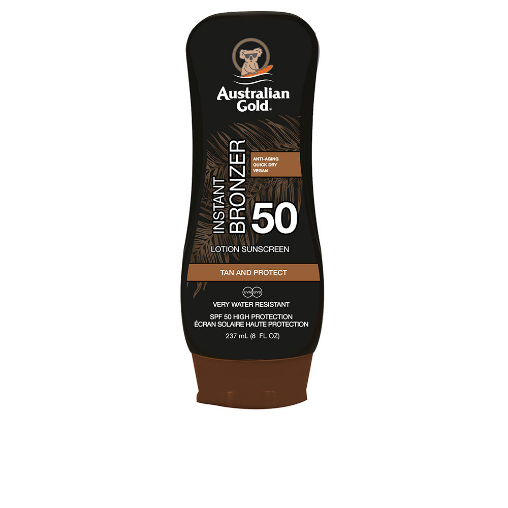 AUSTRALIAN GOLD  SUNSCREEN SPF50 lotion with bronzer 237 ml