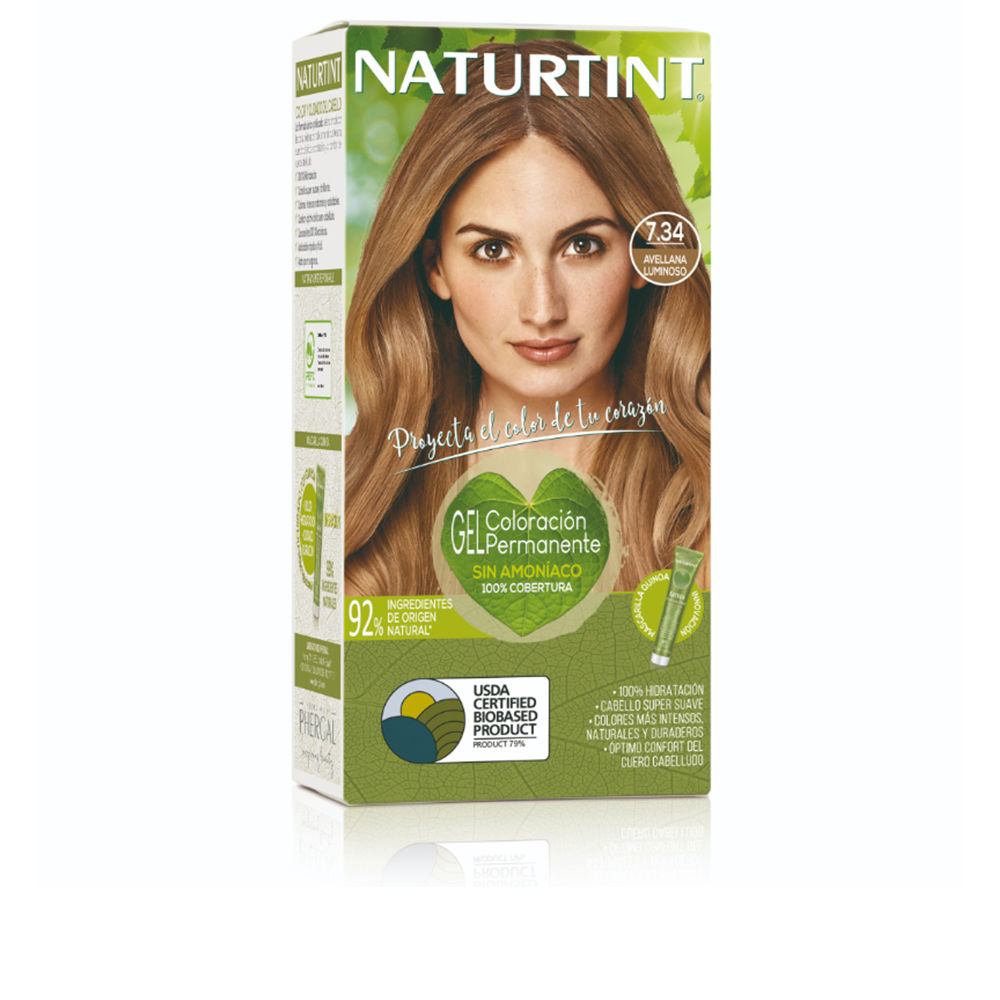NATURTINT  NATURTINT ammonia-free dye #7.34-Luminous Hazelnut 170 ml