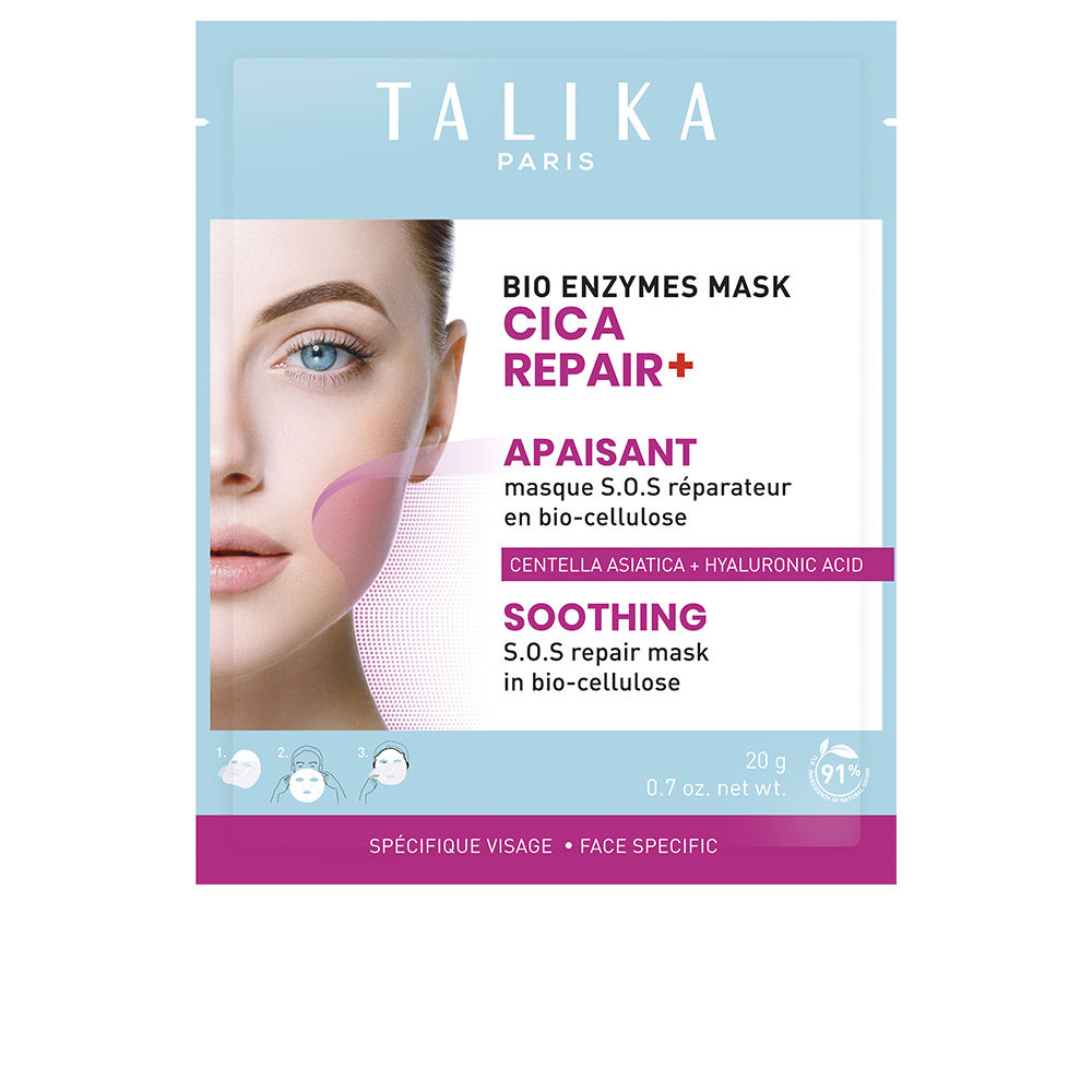 TALIKA  BIO ENZYMES MASK CICA REPAIR+ SOOTHING hydration-boosting SOS repair mask 20 gr
