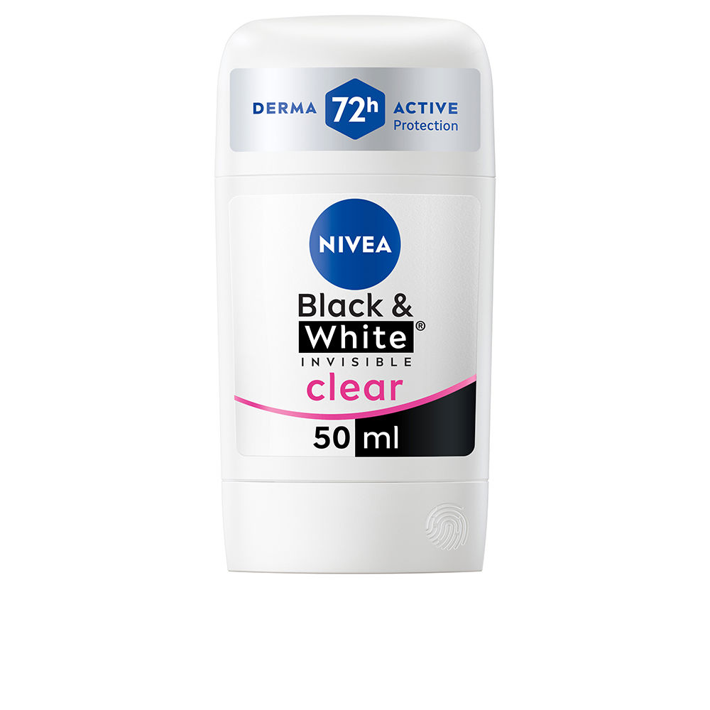 NIVEA  BLACK & WHITE INVISIBLE desodorante stick 50 ml