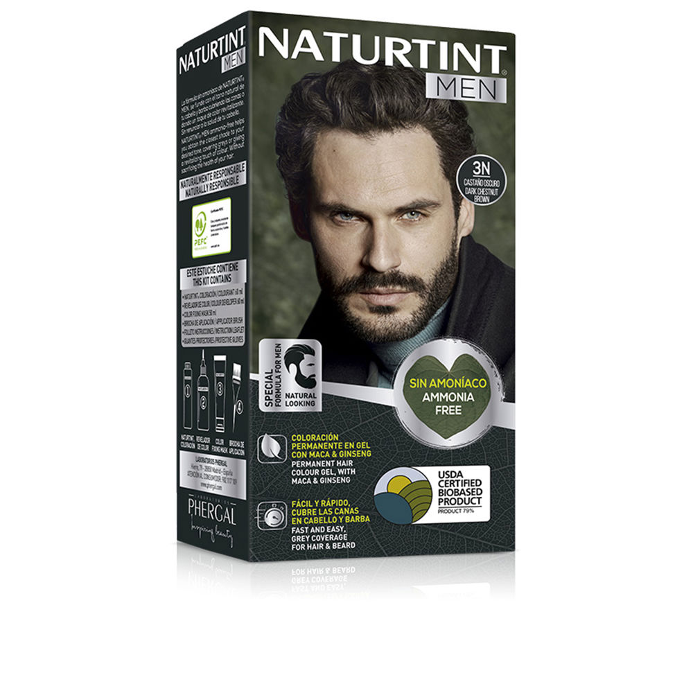 NATURTINT  NATURTINT MEN ammonia-free dye #3Ndark brown 1 unit