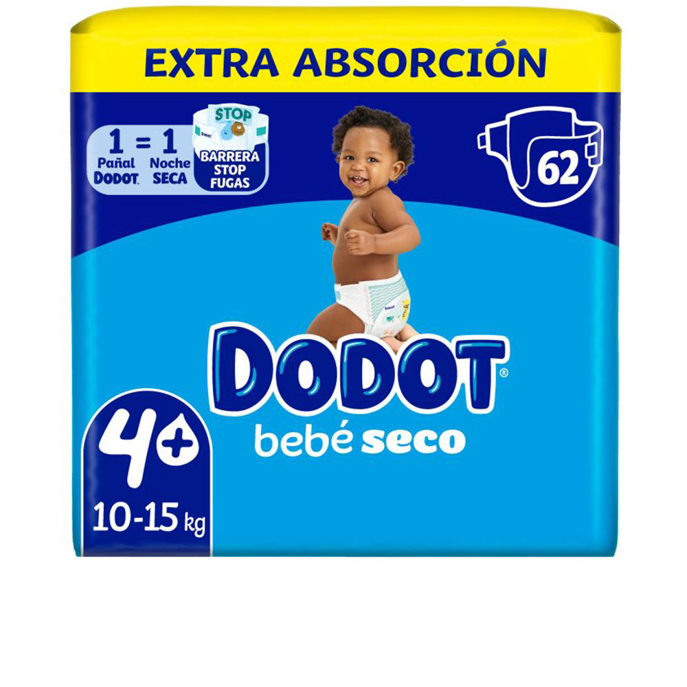 DODOT  DODOT EXTRA STAGES size 4 diapers 10-15 kg 62 units