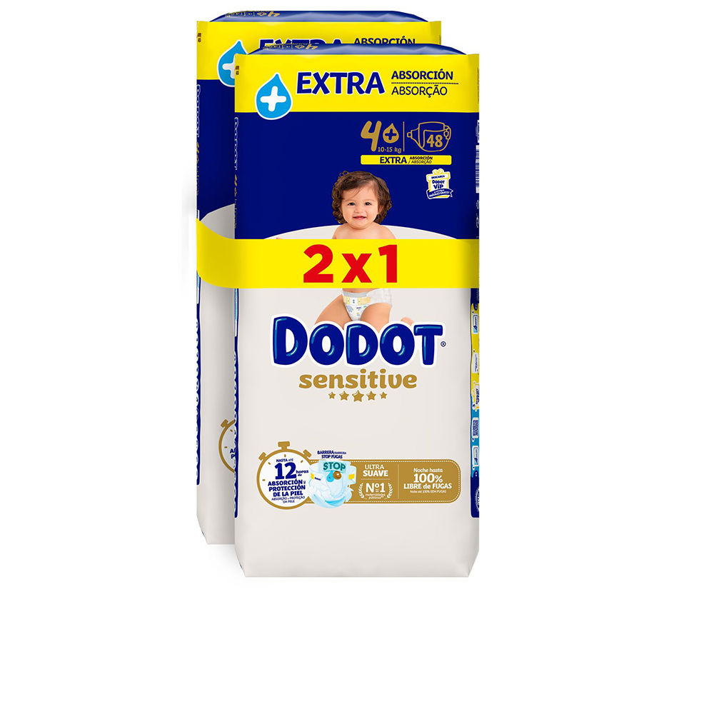 DODOT  DODOT SENSITIVE EXTRA size 4 diapers 10-15 kg 96 units