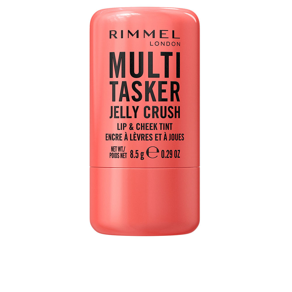 RIMMEL LONDON  MULTITASKER JELLY CRUSH blush and lipstick stick #300-Peachy Punch 8.5 gr