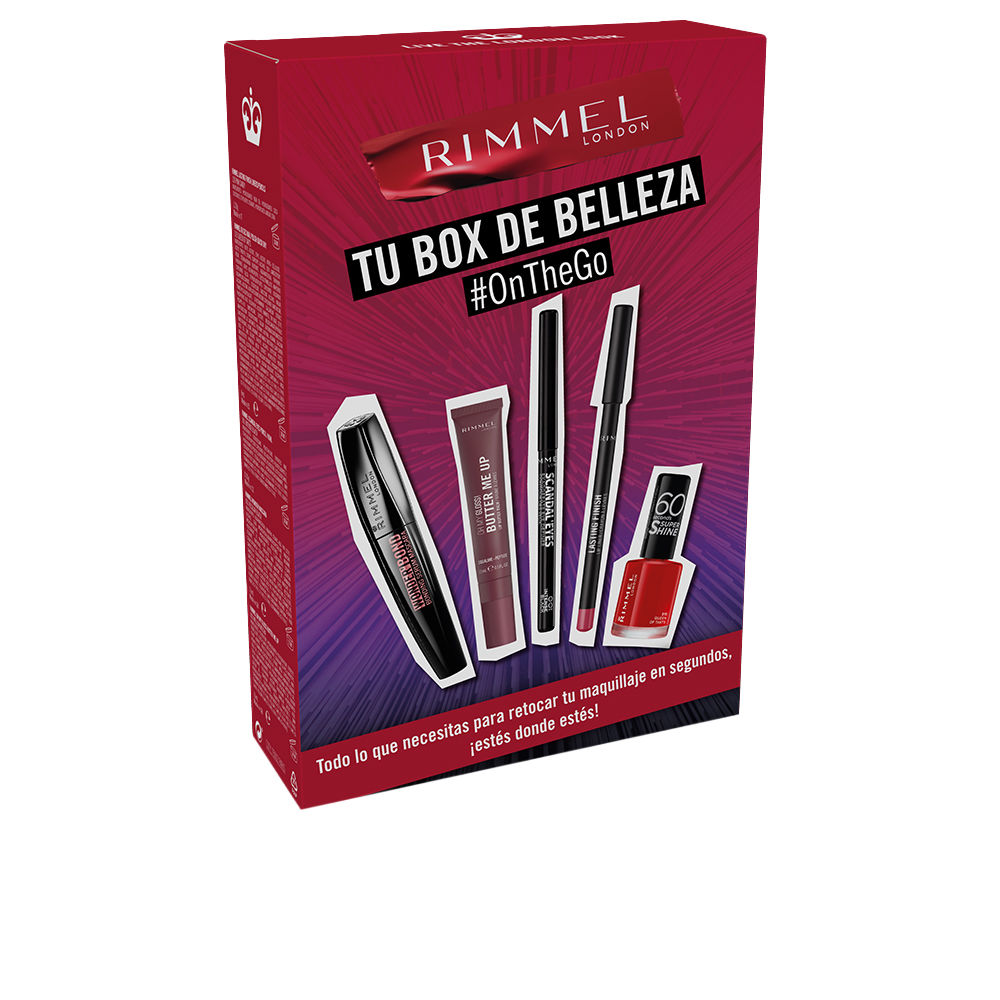 RIMMEL LONDON  RIMMEL LONDON MAQUILLAJE ESTUCHE 5 pz