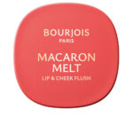 BOURJOIS  MACARON MELT blush for cheeks and lips #3-Peach Tatin 8 gr