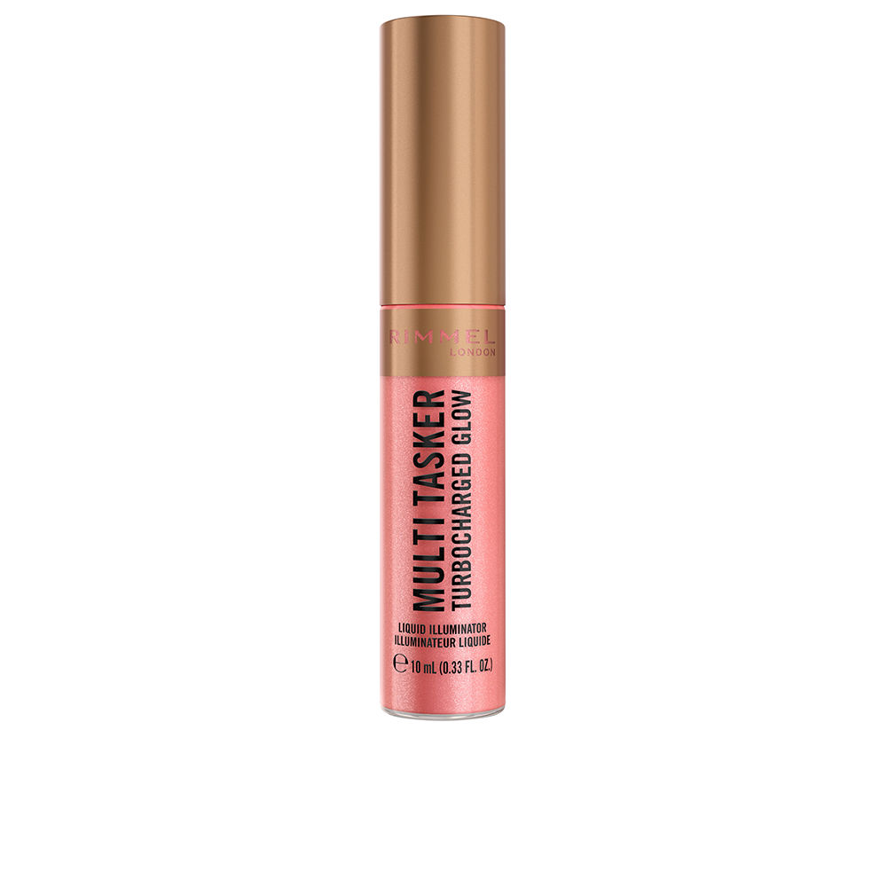 RIMMEL LONDON  MULTI TASKER TURBOCHARGED liquid highlighter #002-Rosy Rebel 10 ml