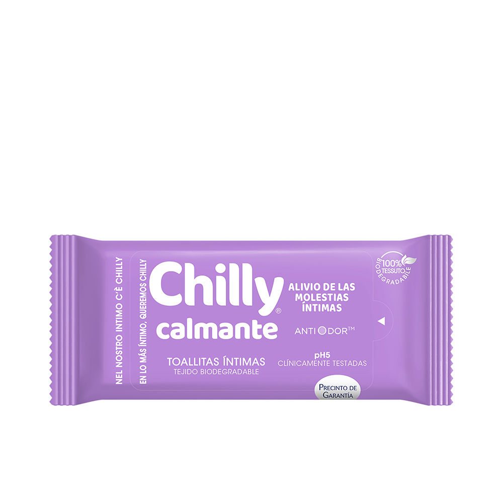 CHILLY  CHILLY POCKET soothing intimate wipes 12 u
