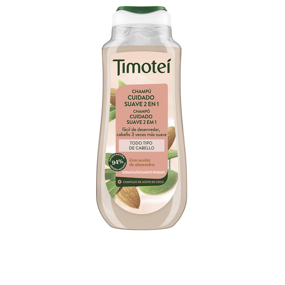 TIMOTEI  TIMOTEI Gentle Care 2-in-1 Shampoo with Almond and Coconut Oil for All Hair Types 300 ml