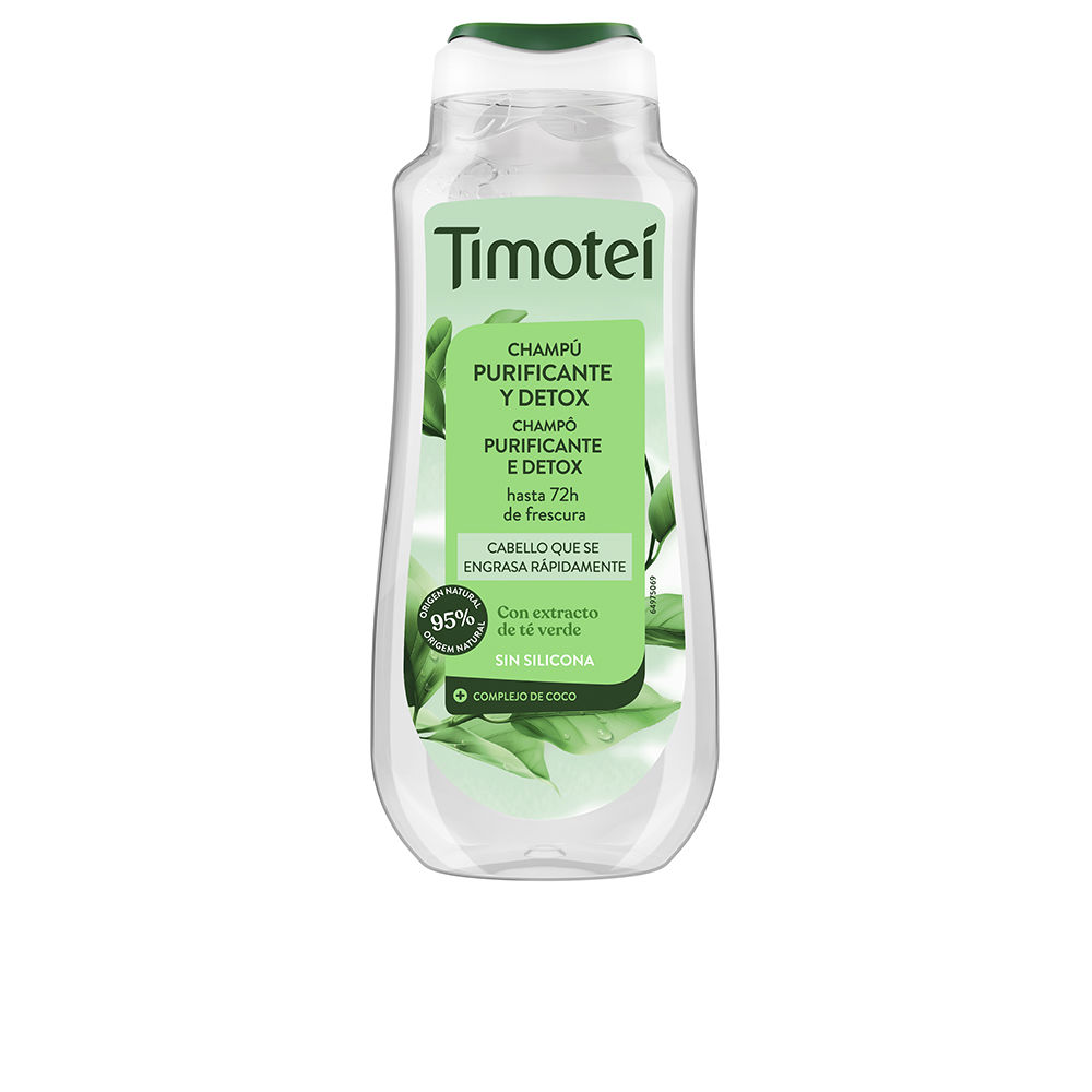 TIMOTEI  TIMOTEI purifying and detoxifying shampoo with green tea extract for oily hair 300 ml