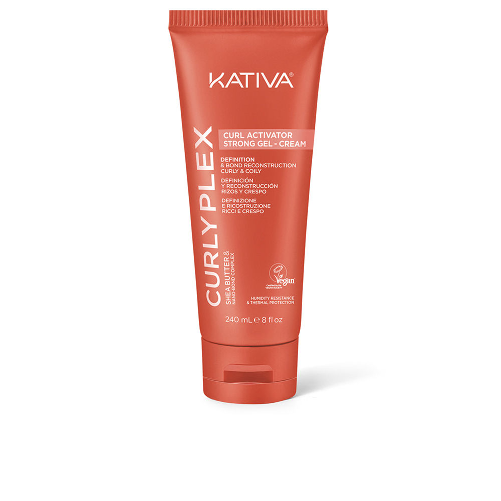 KATIVA KATIVA CURLY PLEX CURL gel cream curl activator strong hold 240 ml