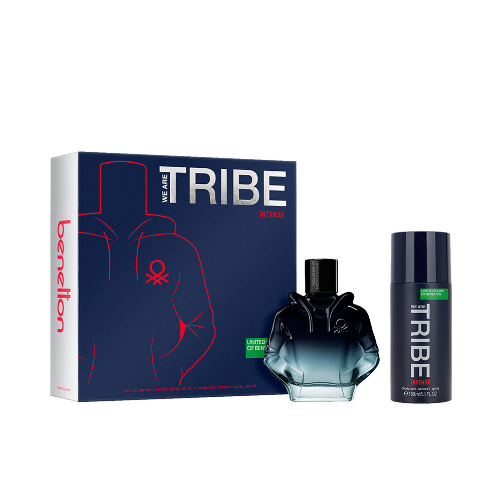 BENETTON  WE ARE TRIBE INTENSE MEN CASE 2 pcs