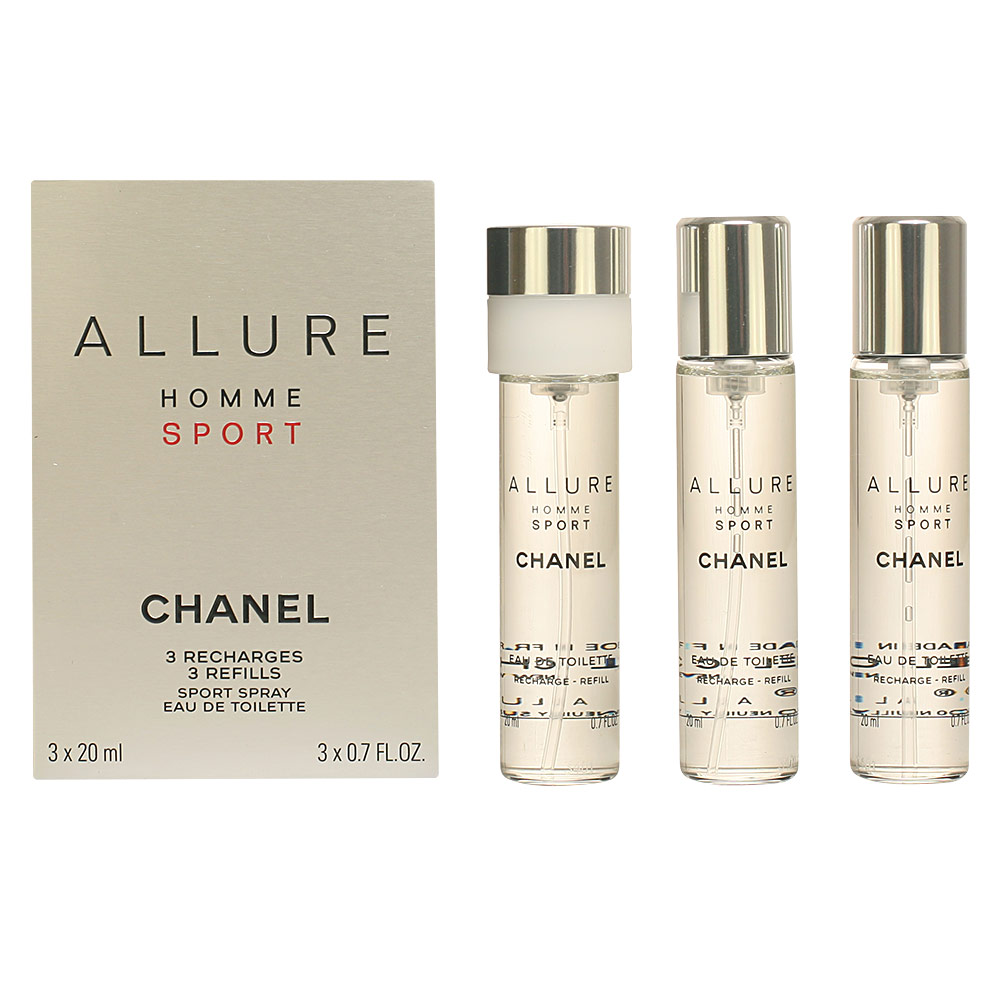 CHANEL  ALLURE HOMME SPORT replacements 3 x 20 60 ml