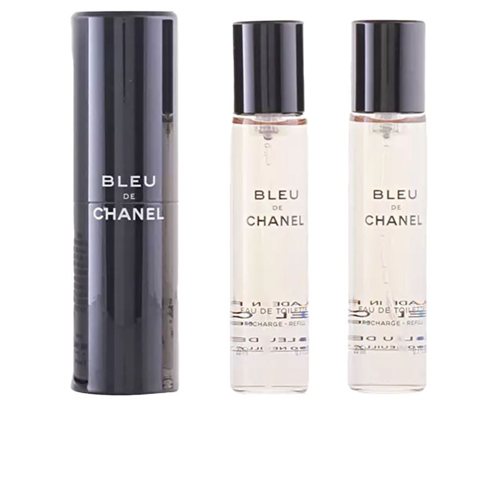 CHANEL  BLEU eau de toilette refillable spray 3 x 20 ml