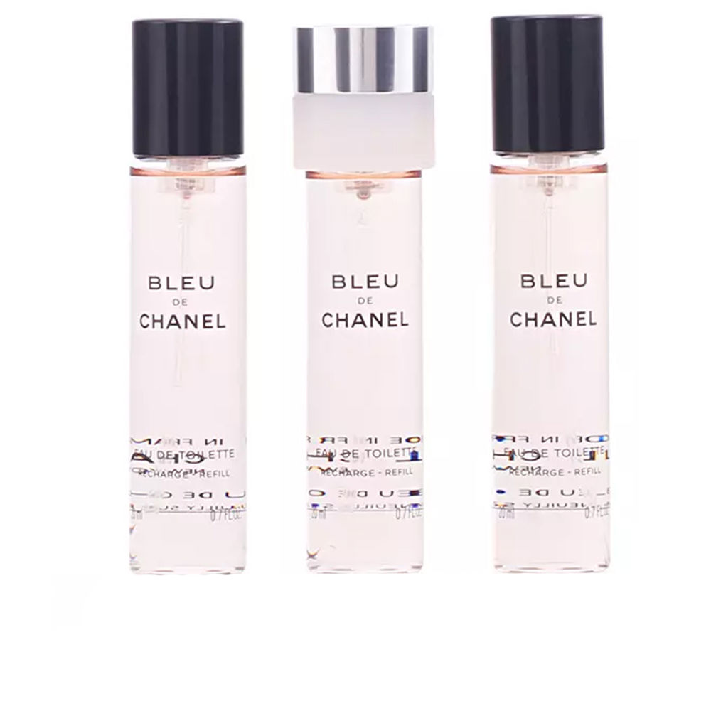 CHANEL  BLEU eau de toilette spray refill 3 x 20 ml