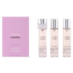 CHANEL  CHANCE EAU TENDRE eau de toilette twist & spray 3 refills 3 x 20 ml